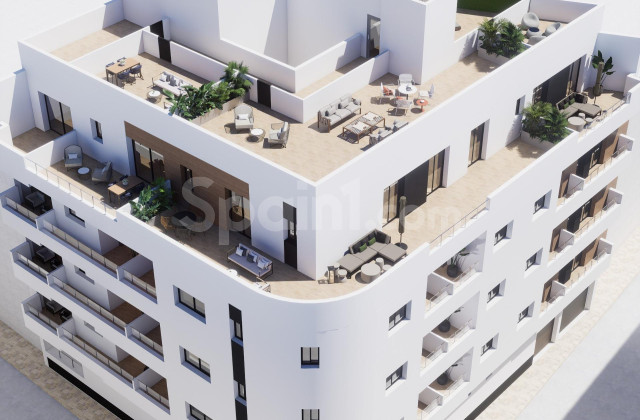 Apartamento - Nueva construcción  - Torrevieja - pueblo