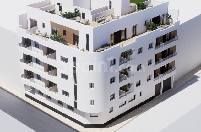 Apartment - New Build - Torrevieja - pueblo