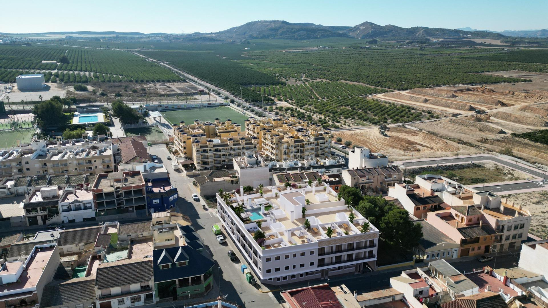 New Build - Apartment -
Algorfa - Pueblo