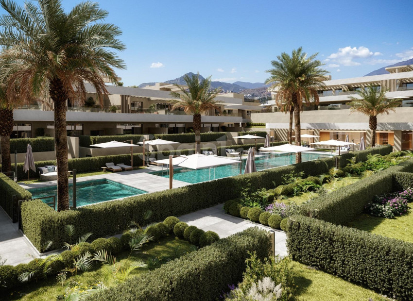 New Build - Apartment -
Estepona - El Campanario