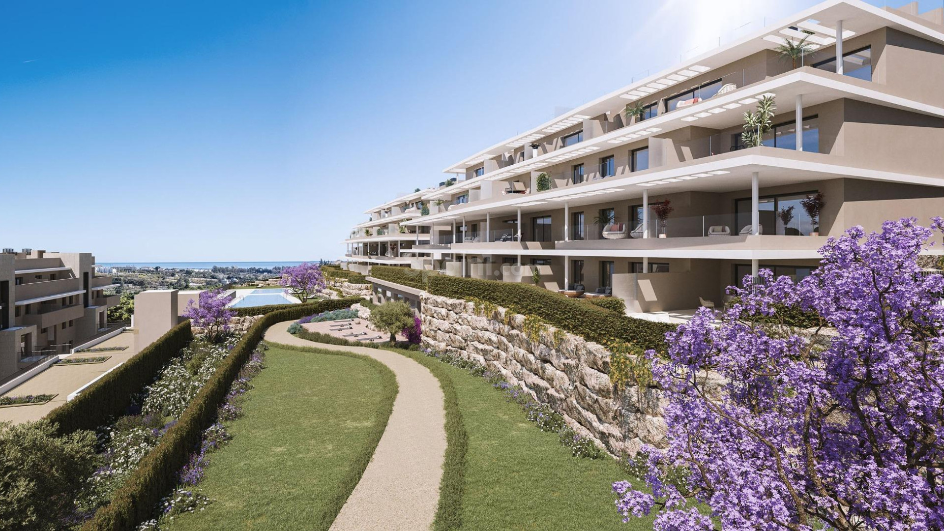 New Build - Apartment -
Estepona - La Resina Golf