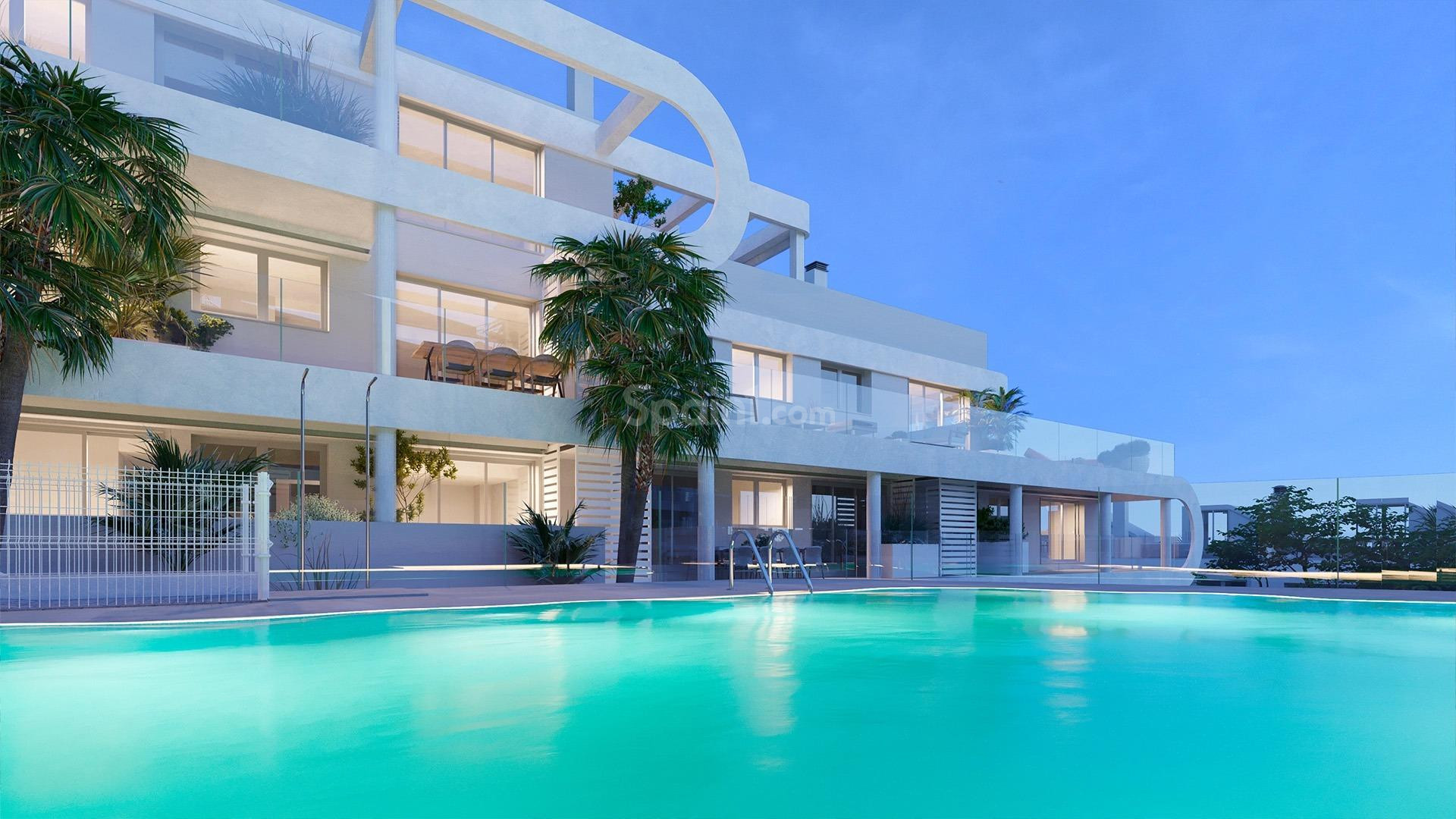 New Build - Apartment -
Estepona - Polideportivo