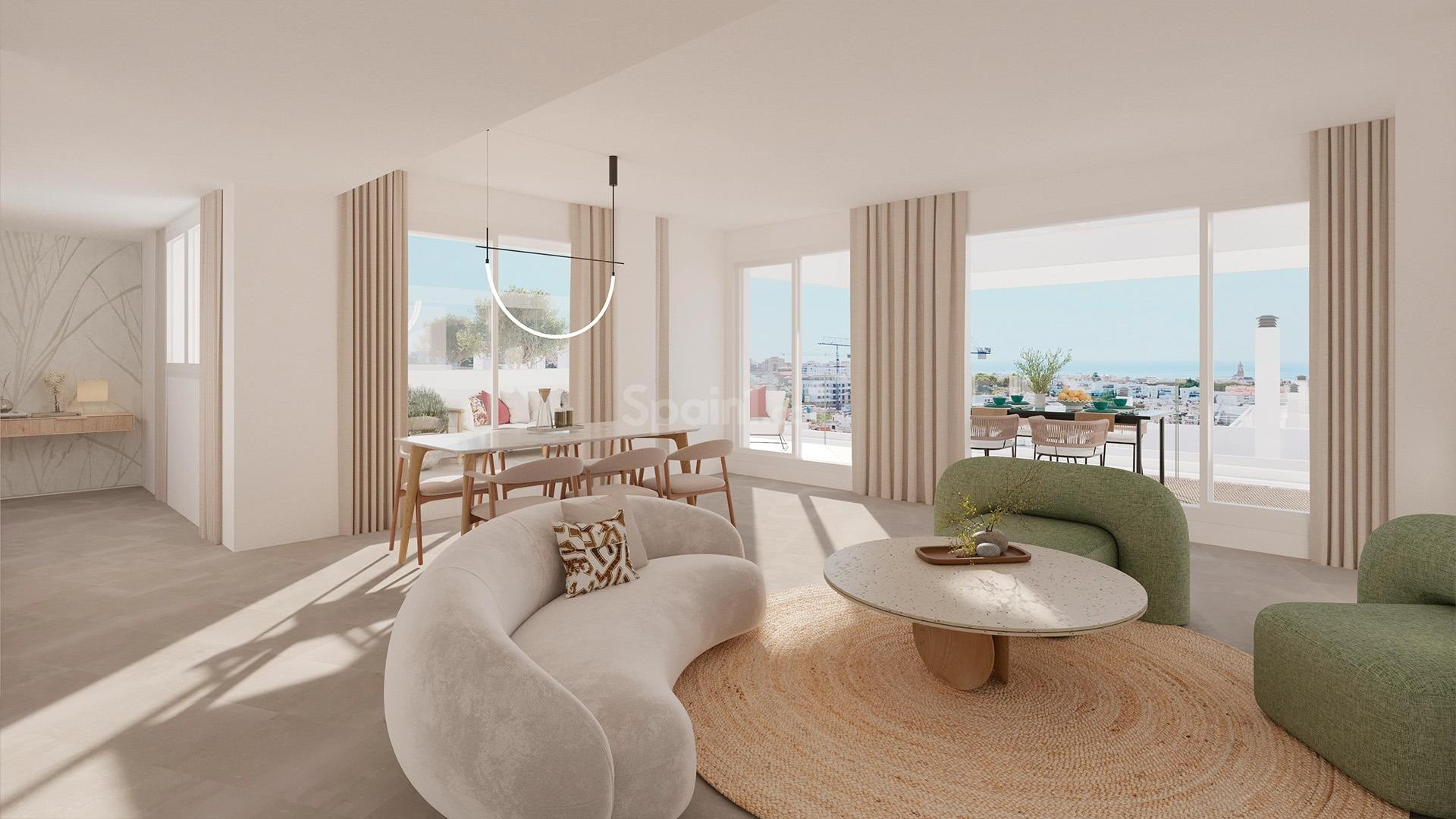 New Build - Apartment -
Estepona - Polideportivo