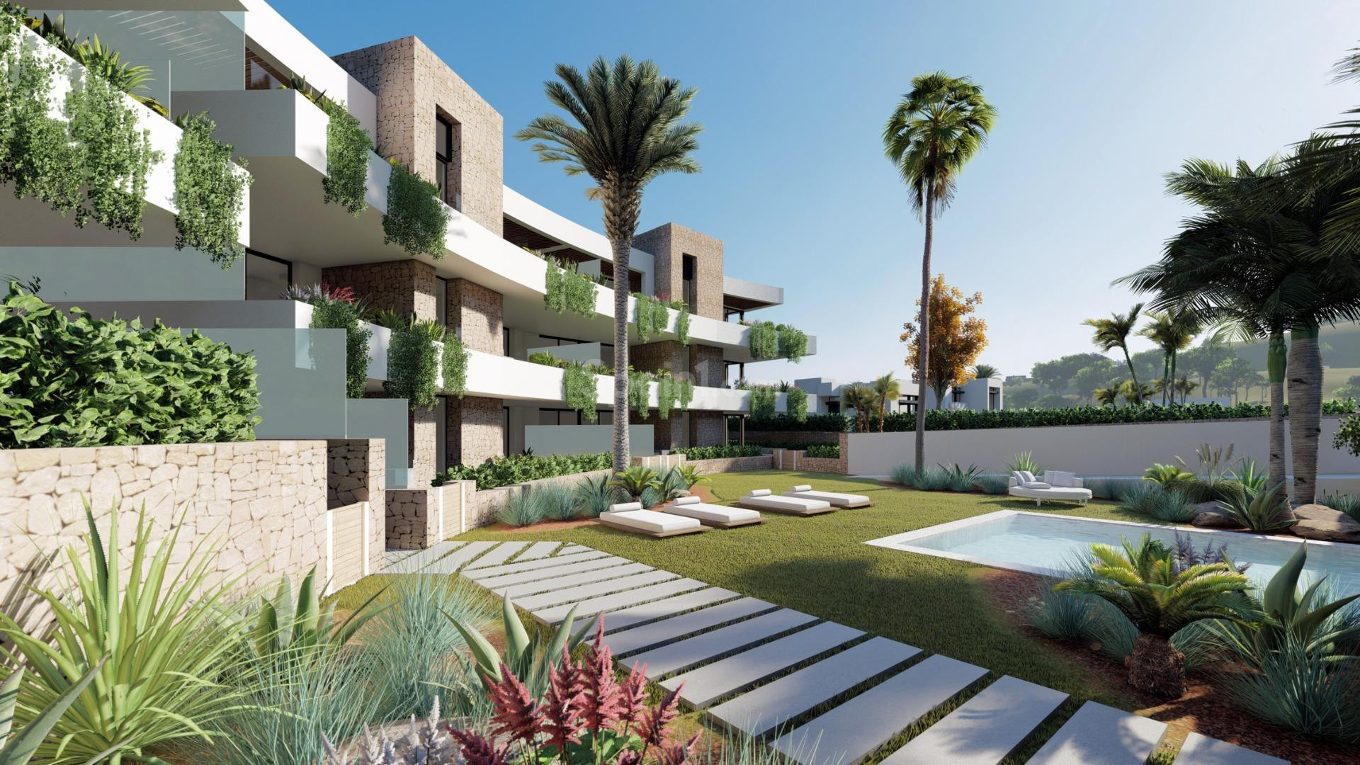 New Build - Apartment -
La Manga Club - Las Orquídeas