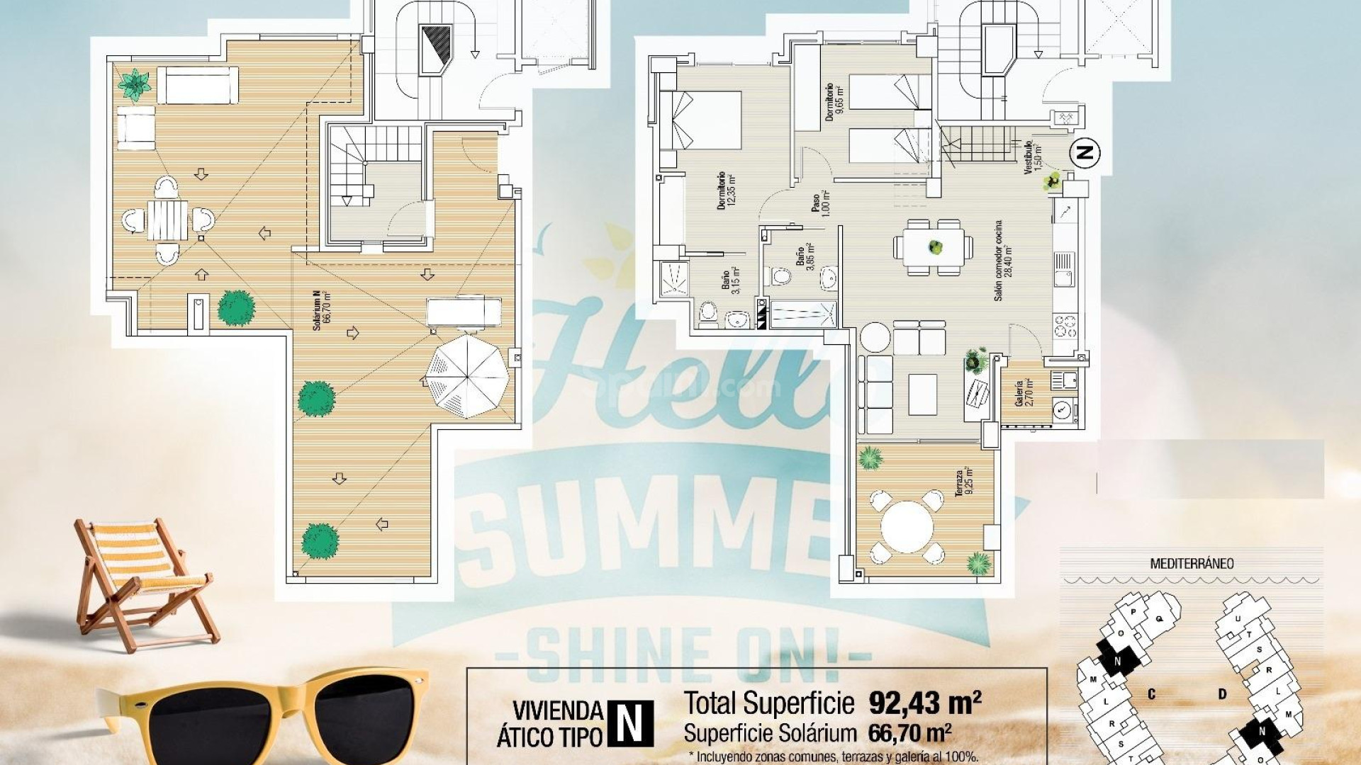 New Build - Apartment -
La Manga del Mar Menor - La Manga