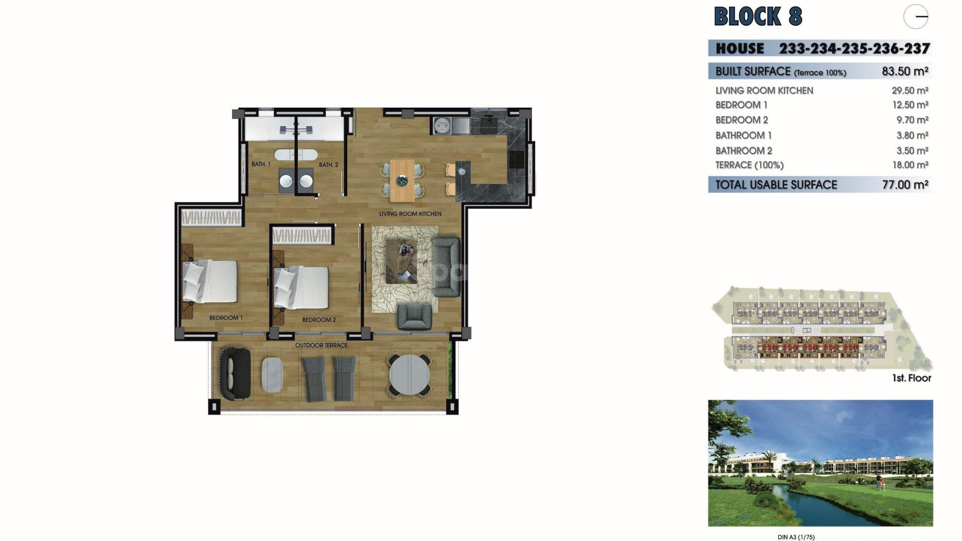 New Build - Apartment -
Los Alcázares - La Serena Golf