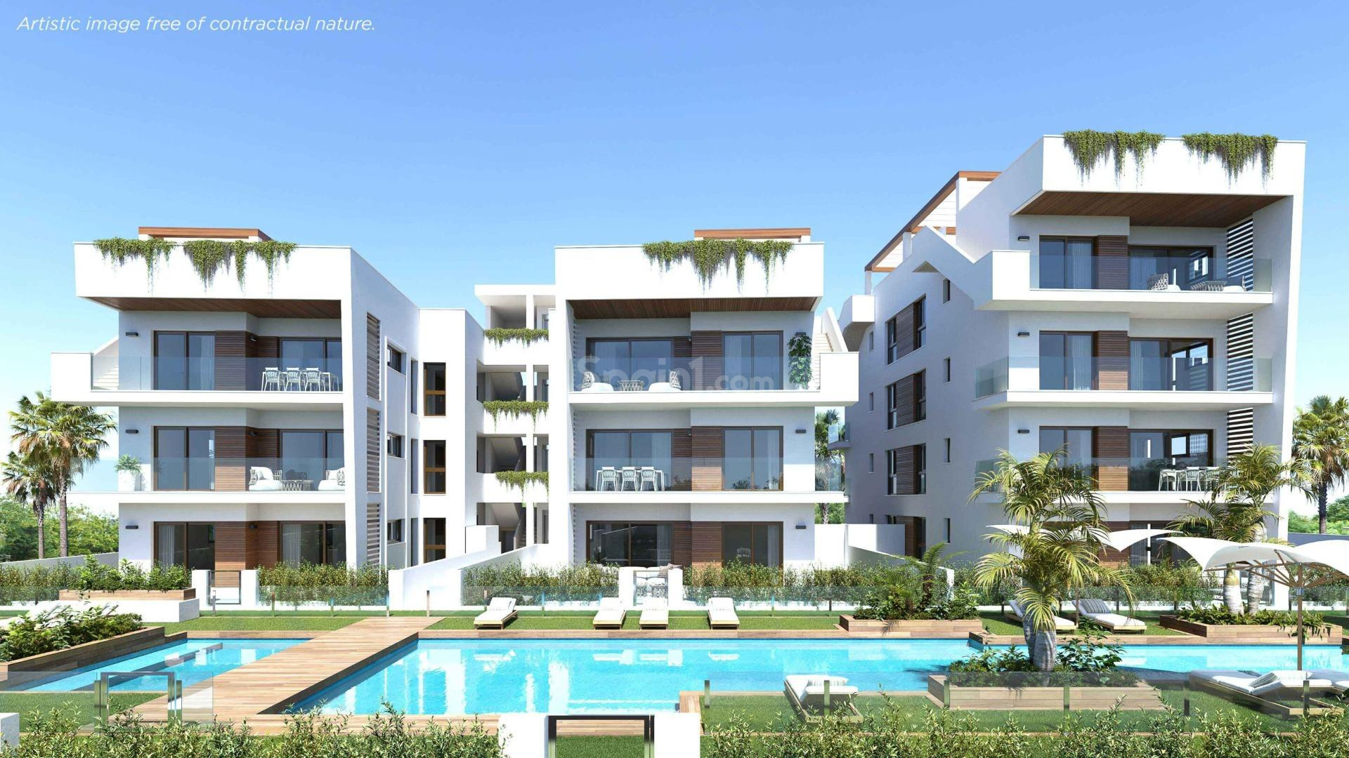 New Build - Apartment -
Los Alcázares - Parque Diana