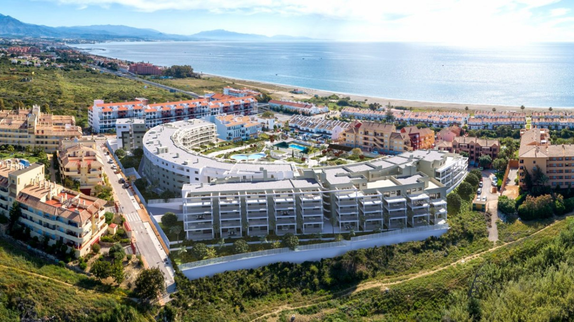 New Build - Apartment -
Manilva - Aldea Beach