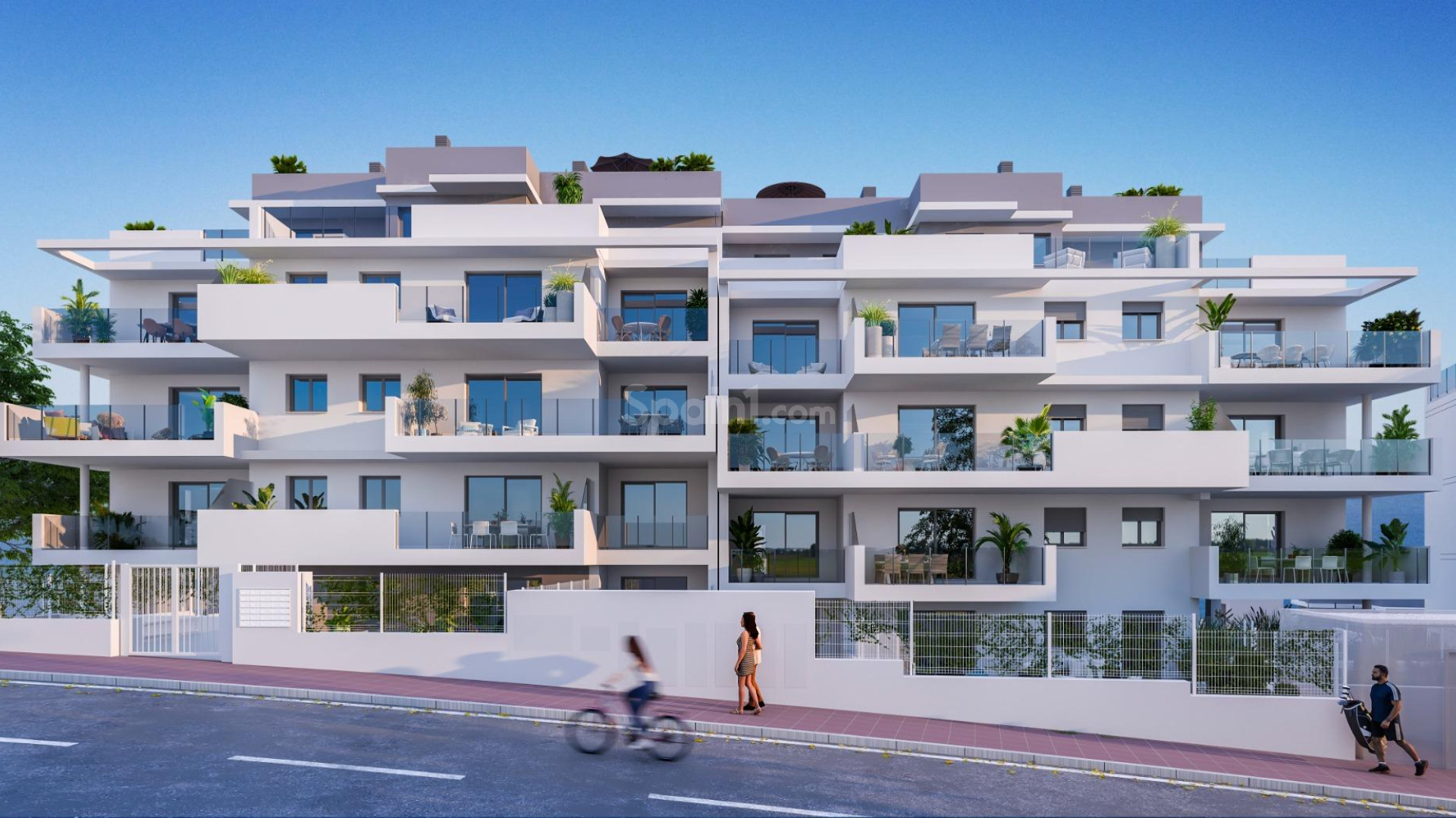 New Build - Apartment -
Manilva - La duquesa golf