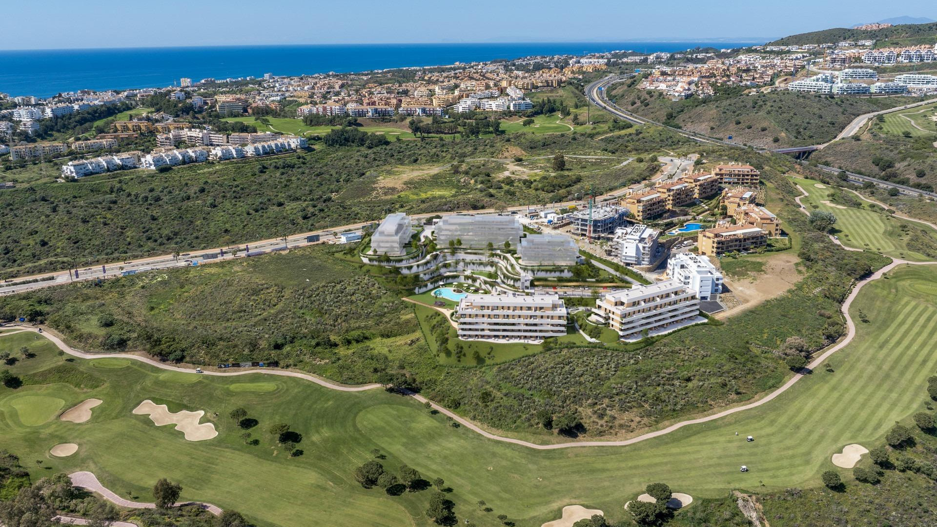 New Build - Apartment -
Mijas - Calanova Golf