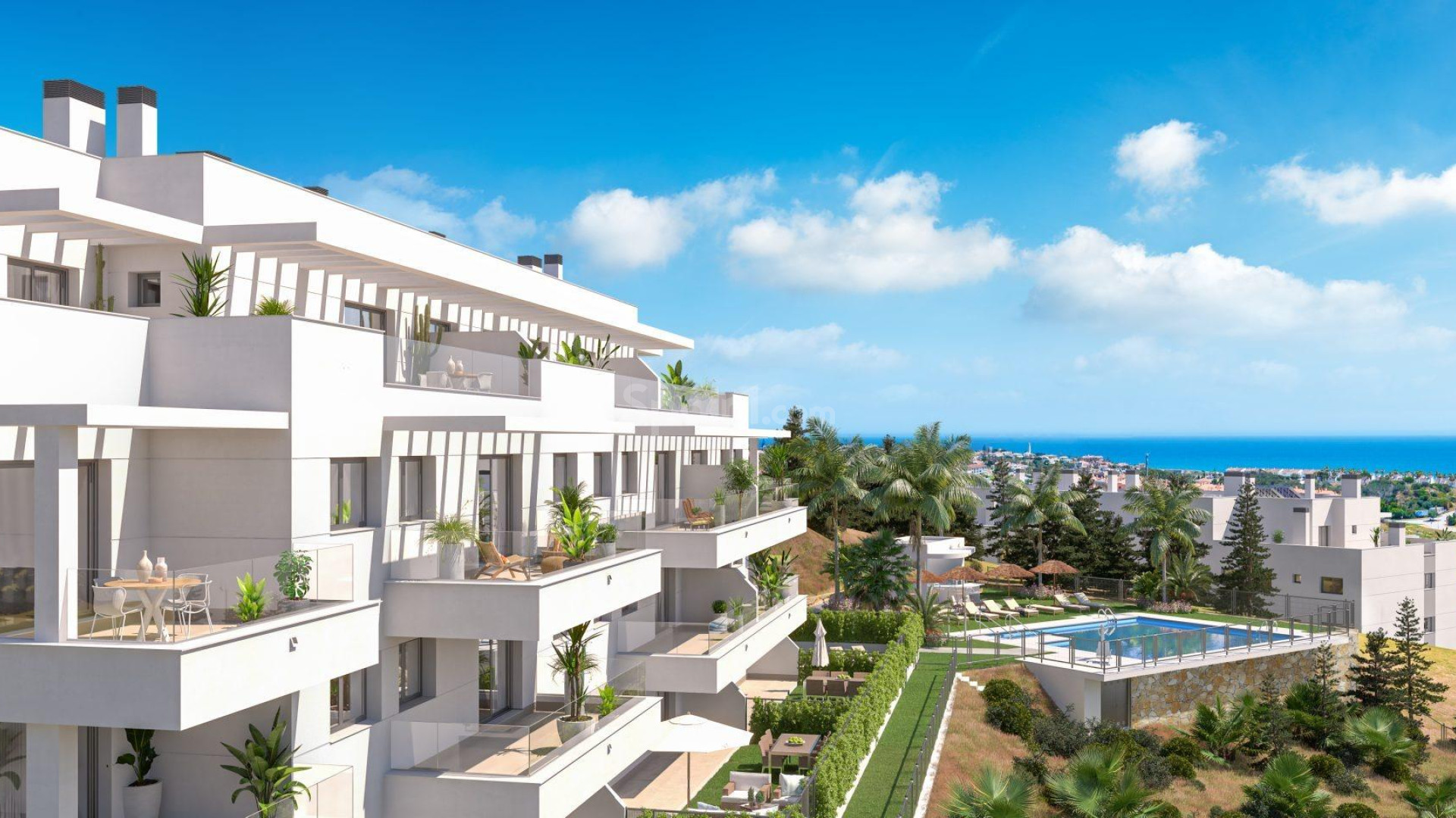 New Build - Apartment -
Mijas - El Chaparral