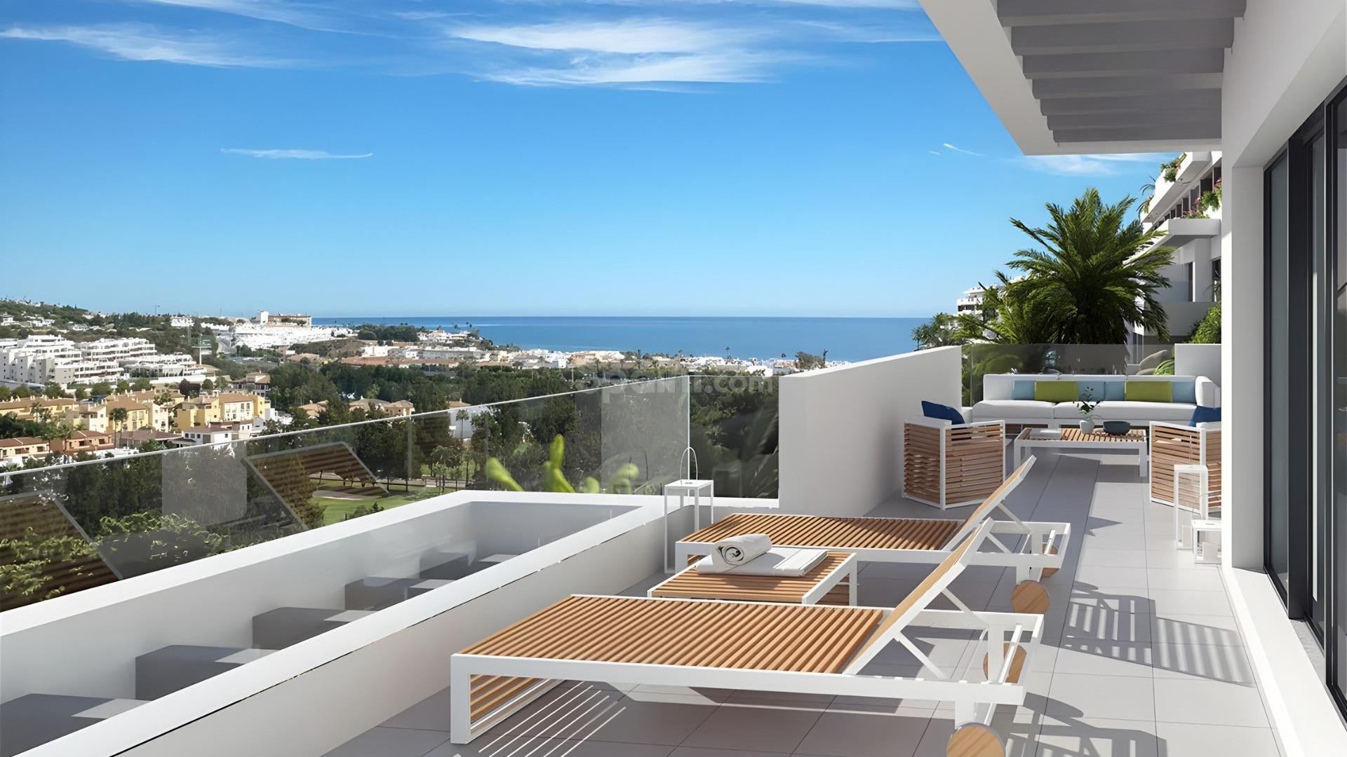 New Build - Apartment -
Mijas - La Noria Golf