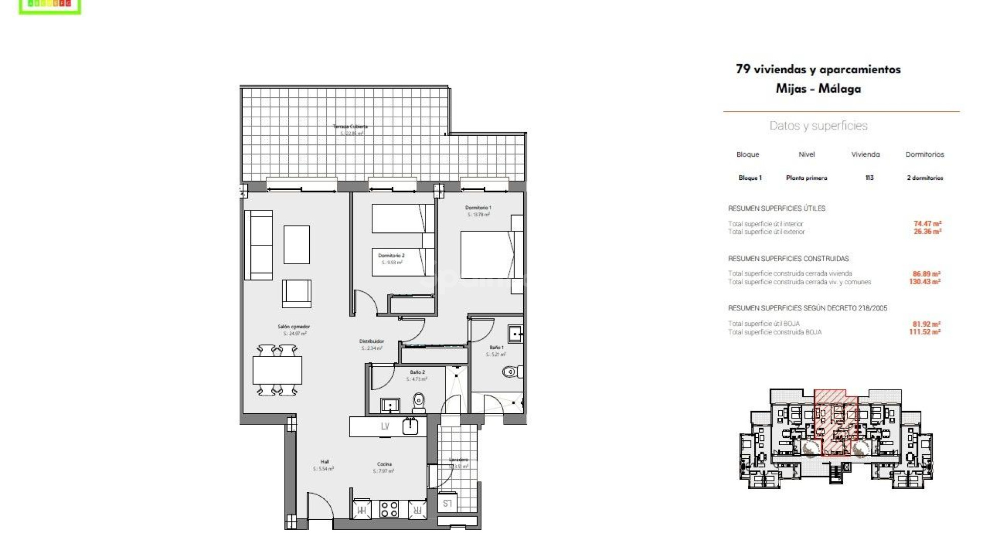 New Build - Apartment -
Mijas - Lagar Martell