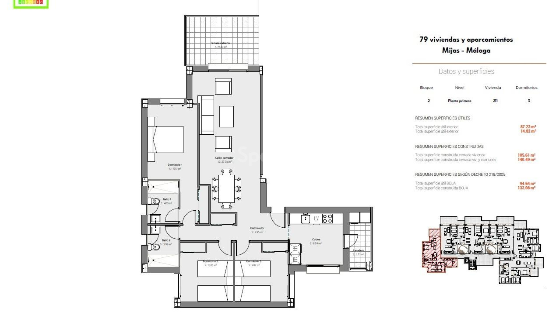 New Build - Apartment -
Mijas - Lagar Martell