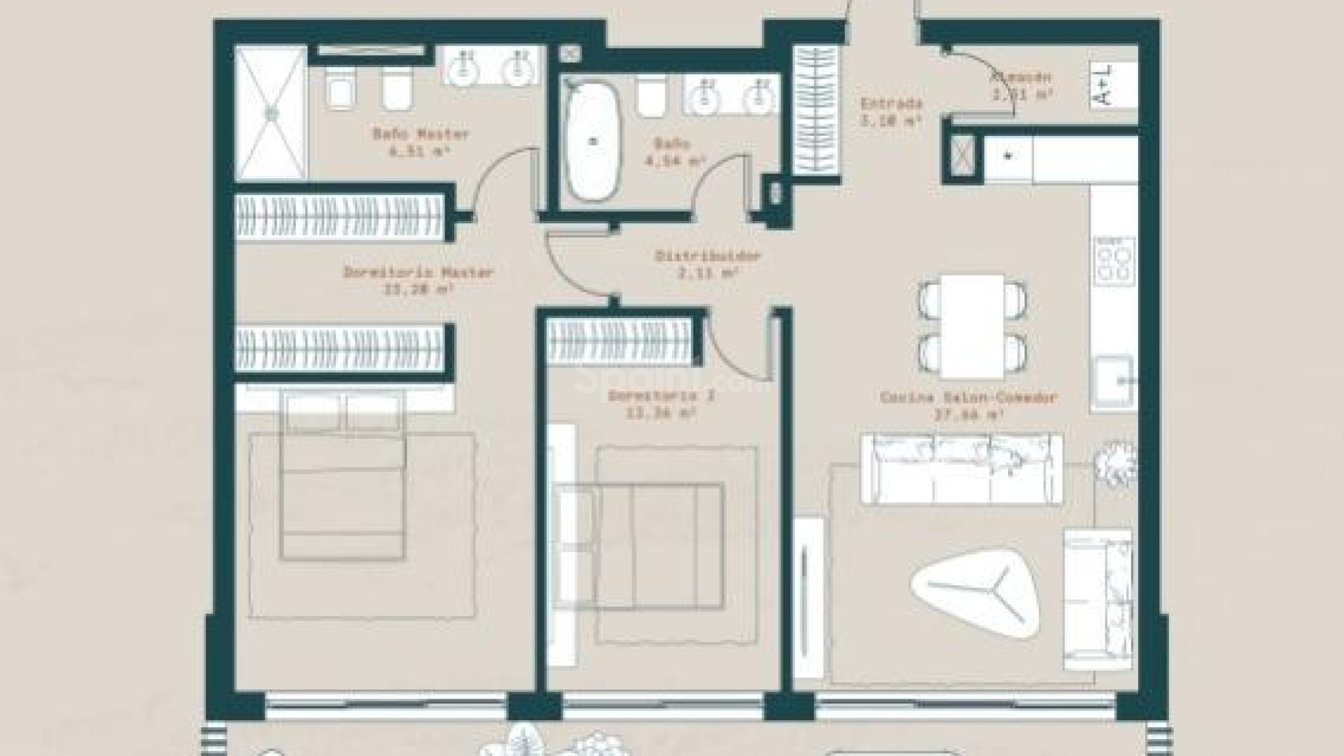 New Build - Apartment -
Mijas - Mijas pueblo