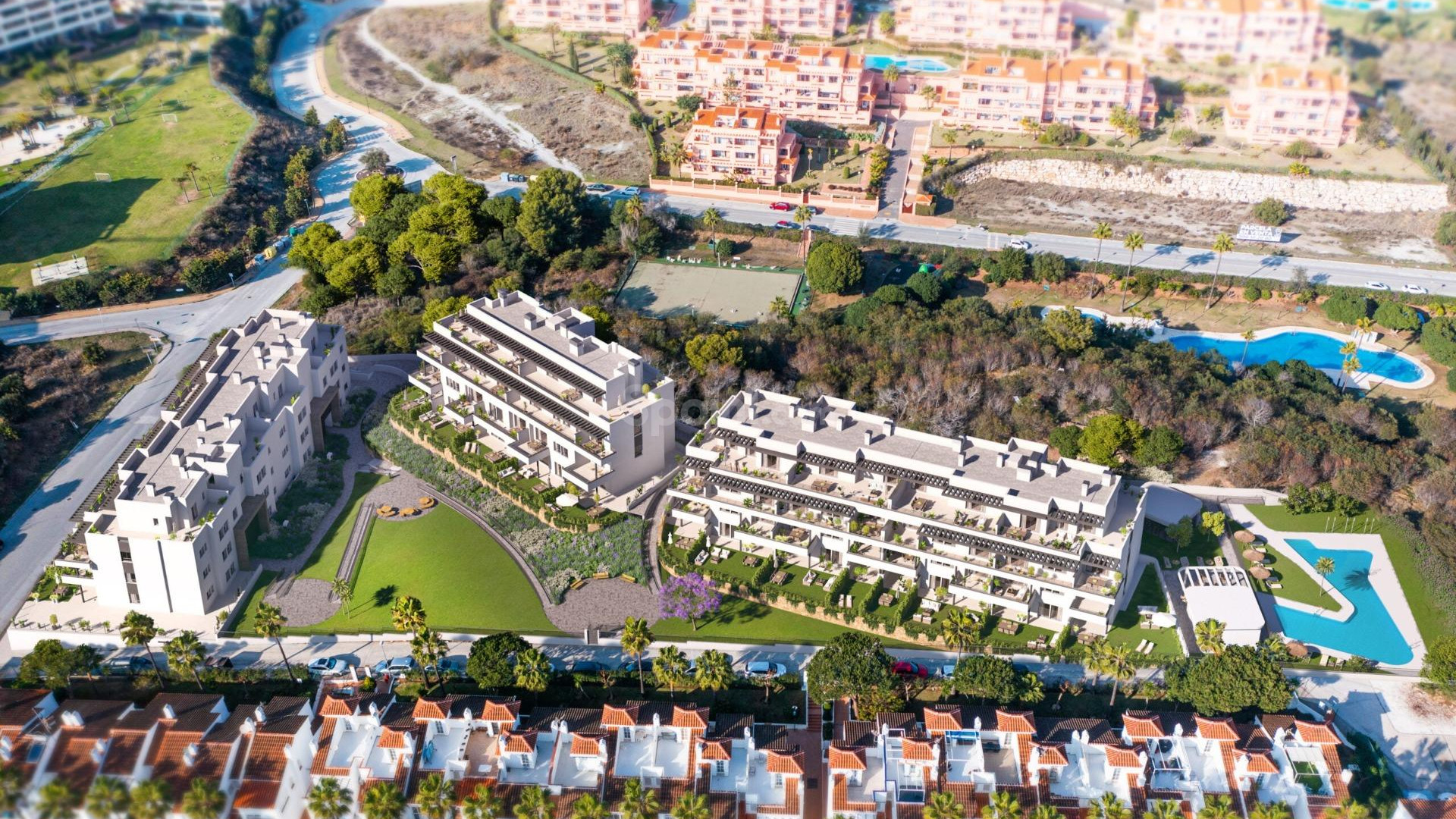 New Build - Apartment -
Mijas - Playa Marina