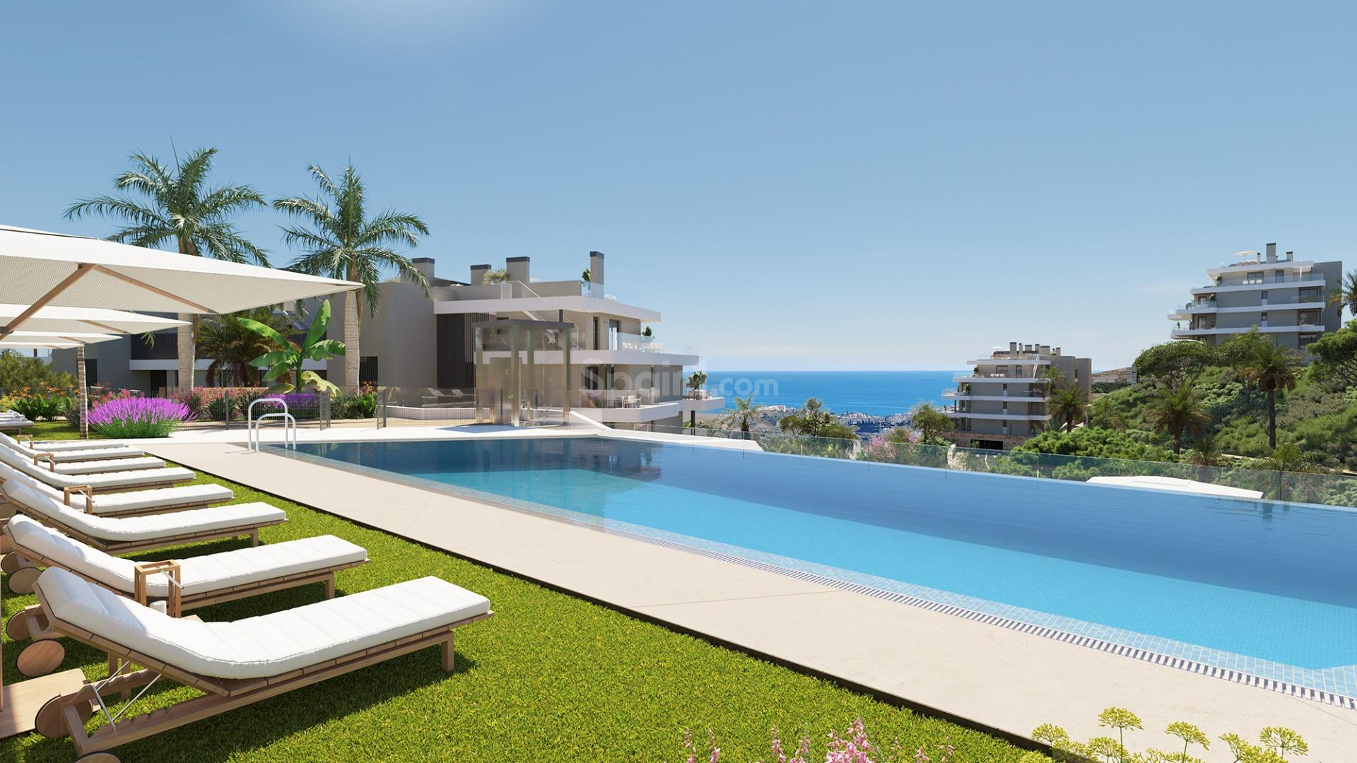 New Build - Apartment -
Mijas