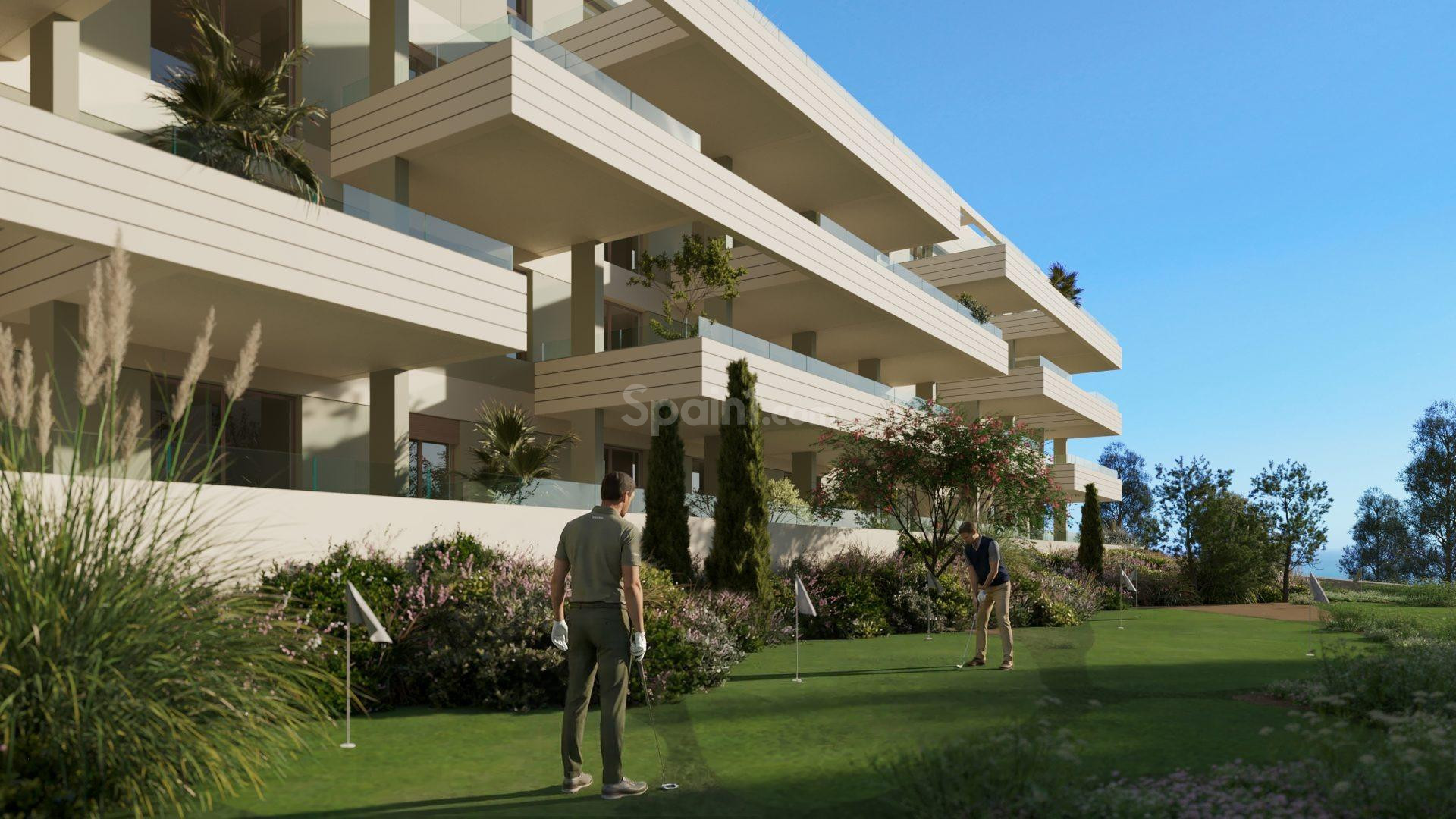 New Build - Apartment -
Mijas