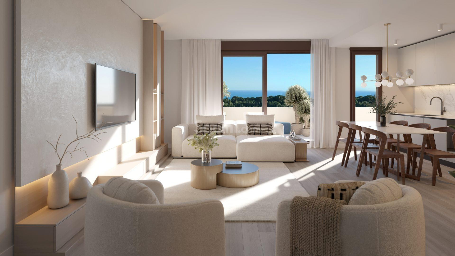 New Build - Apartment -
Mijas