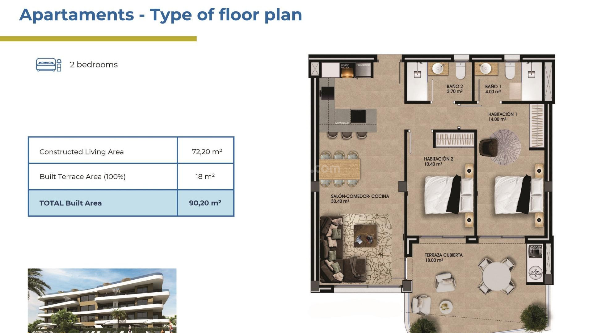 New Build - Apartment -
Orihuela Costa - Punta Prima