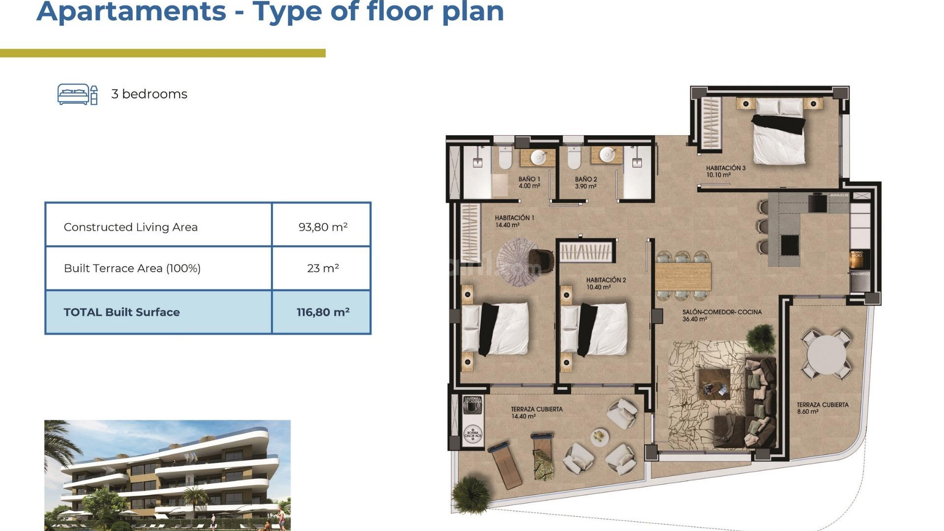 New Build - Apartment -
Orihuela Costa - Punta Prima