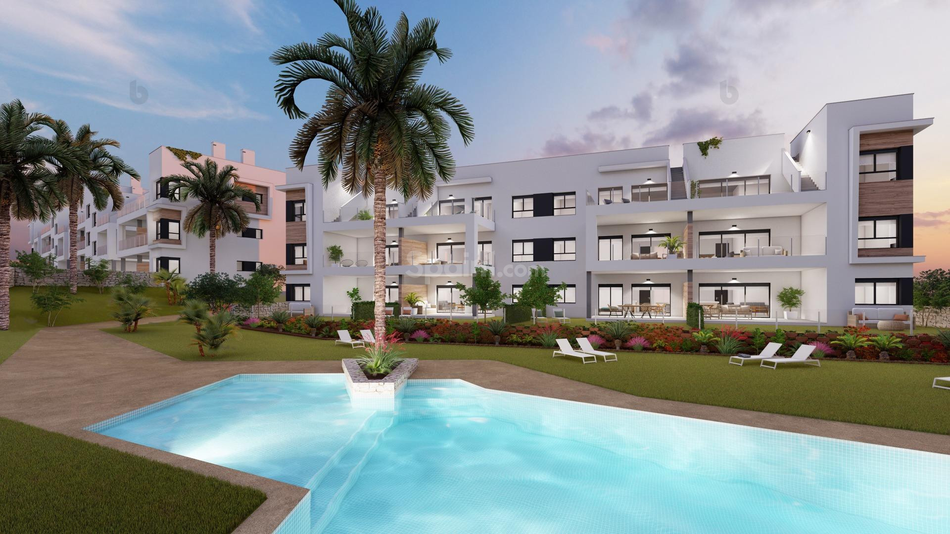 New Build - Apartment -
Pilar de la Horadada - Lo Romero Golf