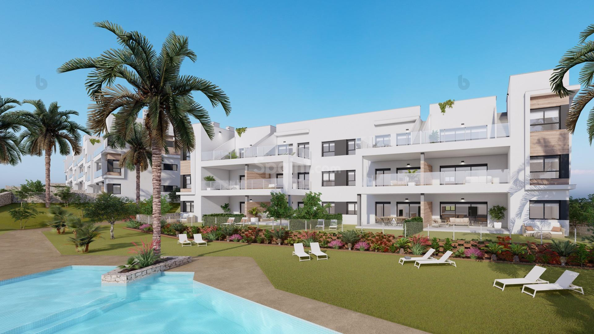 New Build - Apartment -
Pilar de la Horadada - Lo Romero Golf