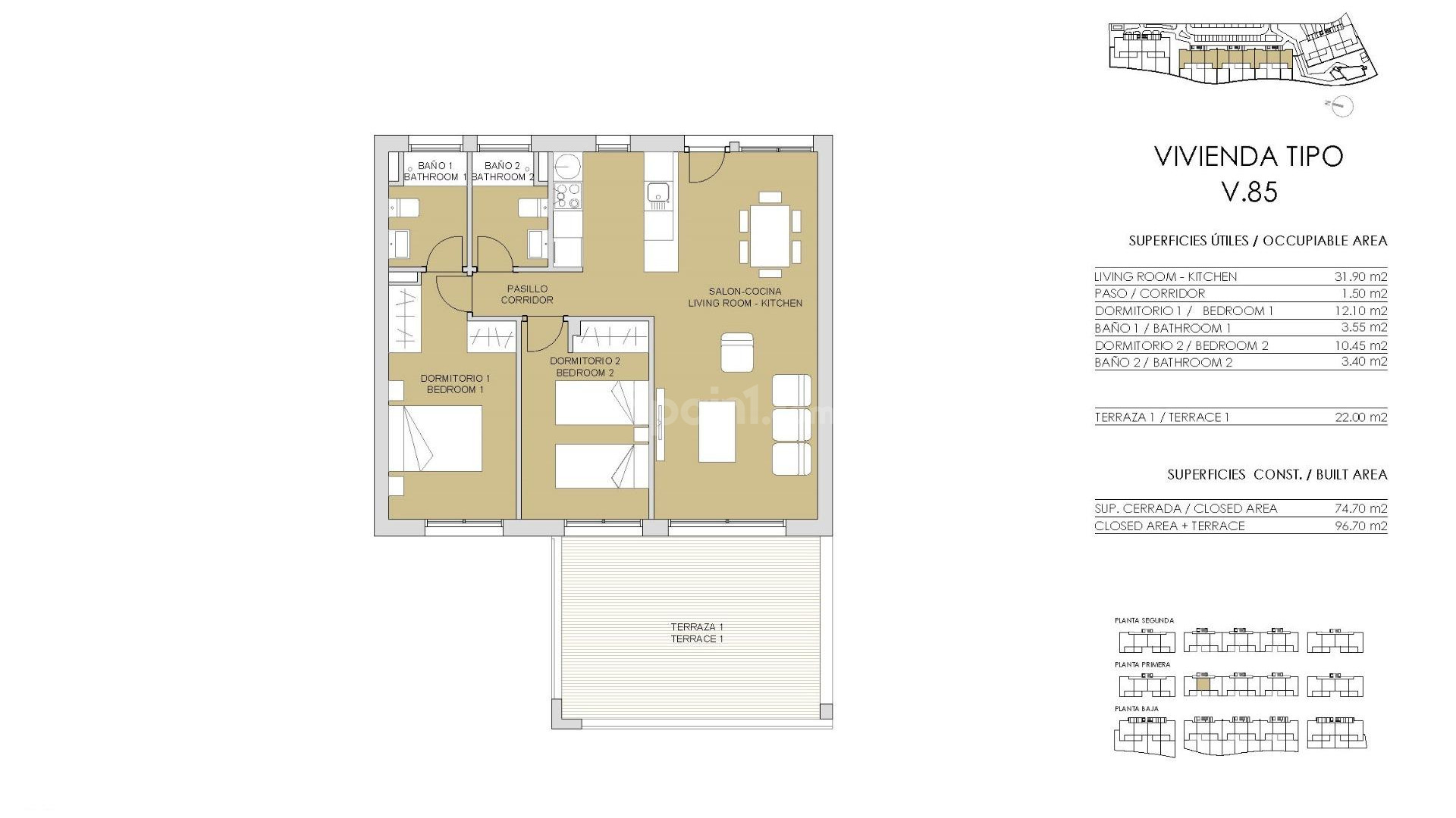 New Build - Apartment -
Pilar de la Horadada - Lo Romero Golf