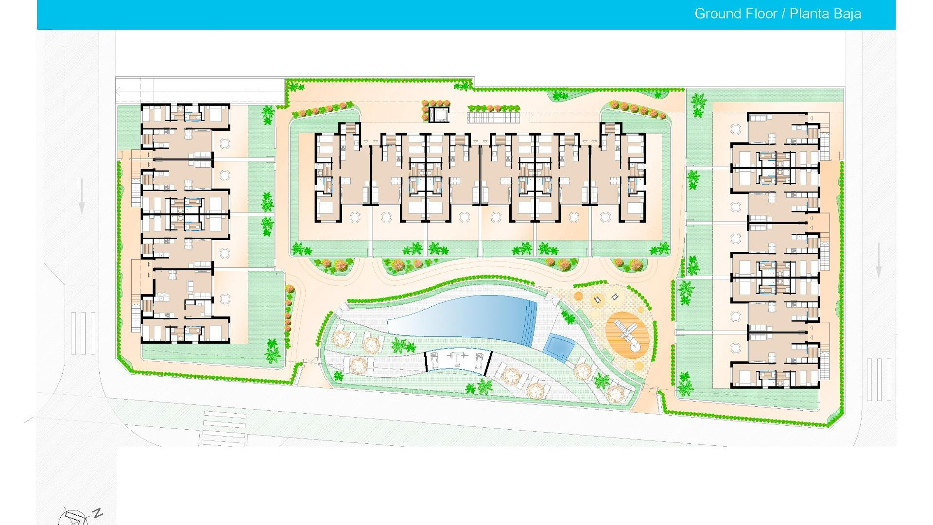 New Build - Apartment -
Pilar de la Horadada - Polideportivo