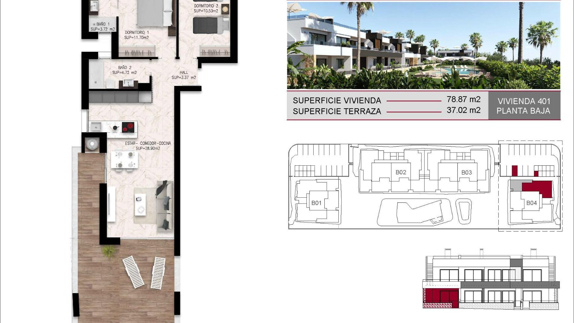 New Build - Apartment -
Rojales - Ciudad Quesada