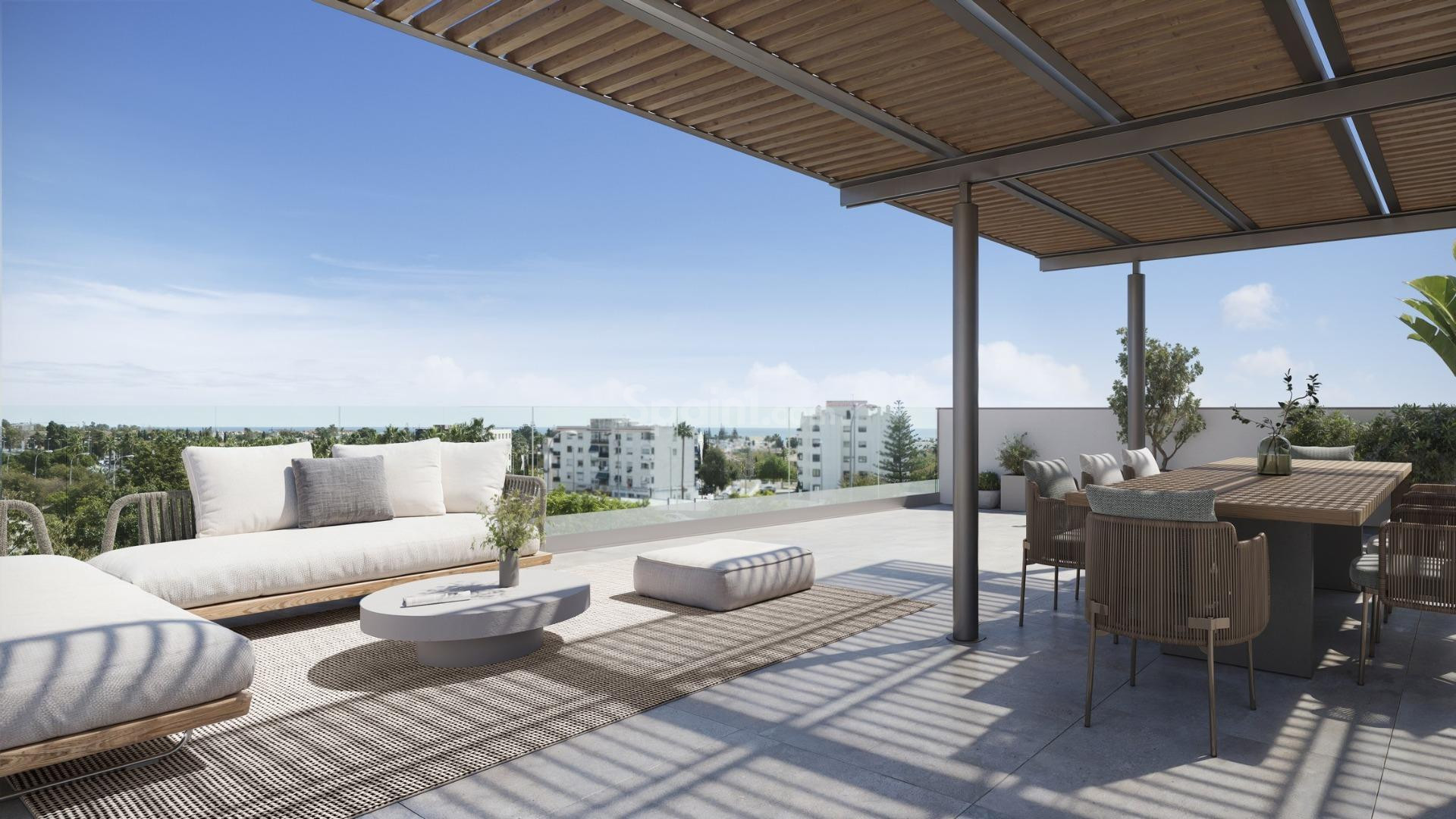 New Build - Apartment -
San Pedro De Alcantara - pueblo