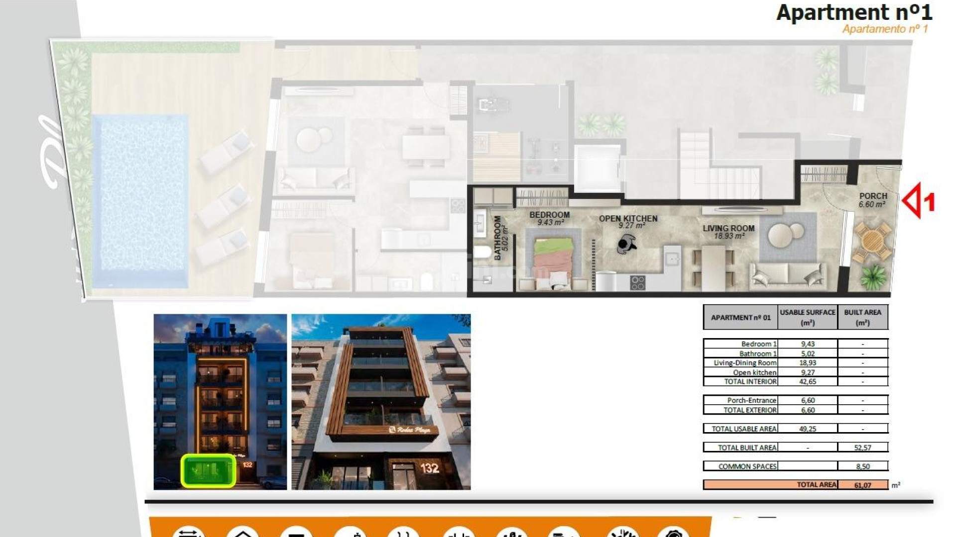 New Build - Apartment -
Torrevieja - Playa de El Cura