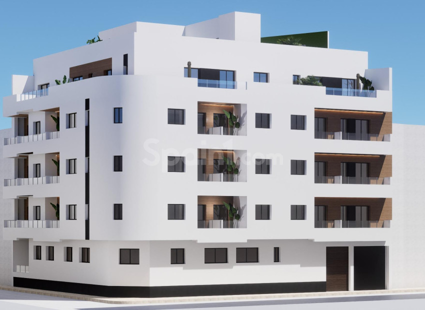New Build - Apartment -
Torrevieja - pueblo