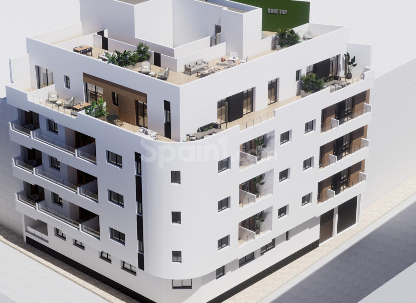 New Build - Apartment -
Torrevieja - pueblo