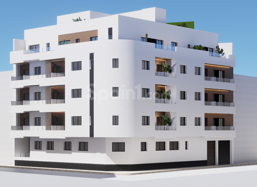 New Build - Apartment -
Torrevieja - pueblo