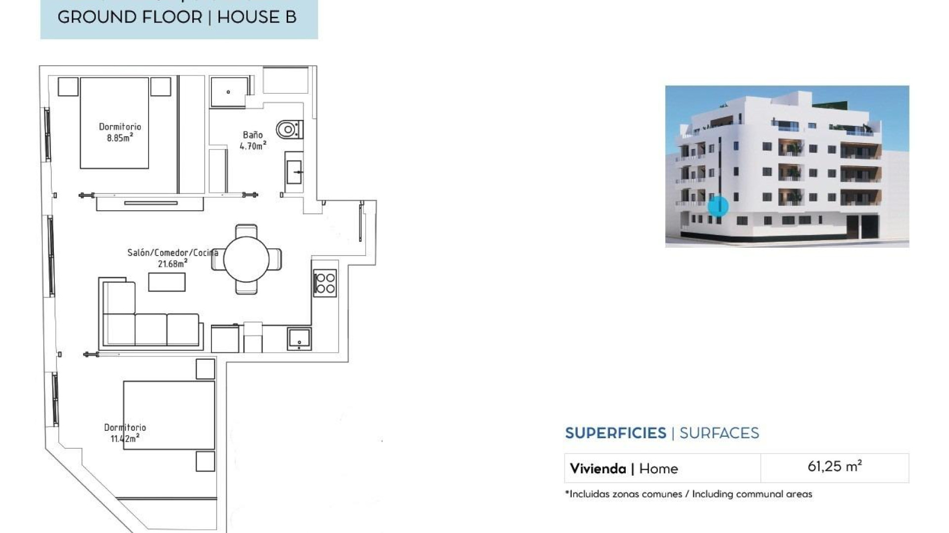 New Build - Apartment -
Torrevieja - pueblo