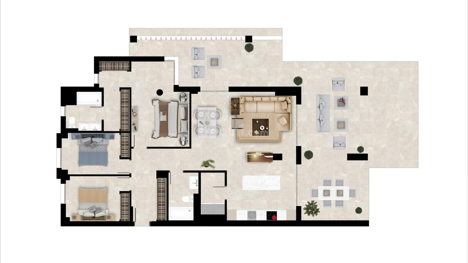 New Build - Lägenhet -
Benahavís - Urb. Los Jaralillos