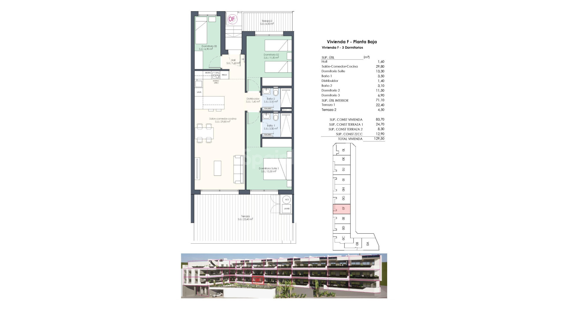 New Build - Lägenhet -
Benijofar