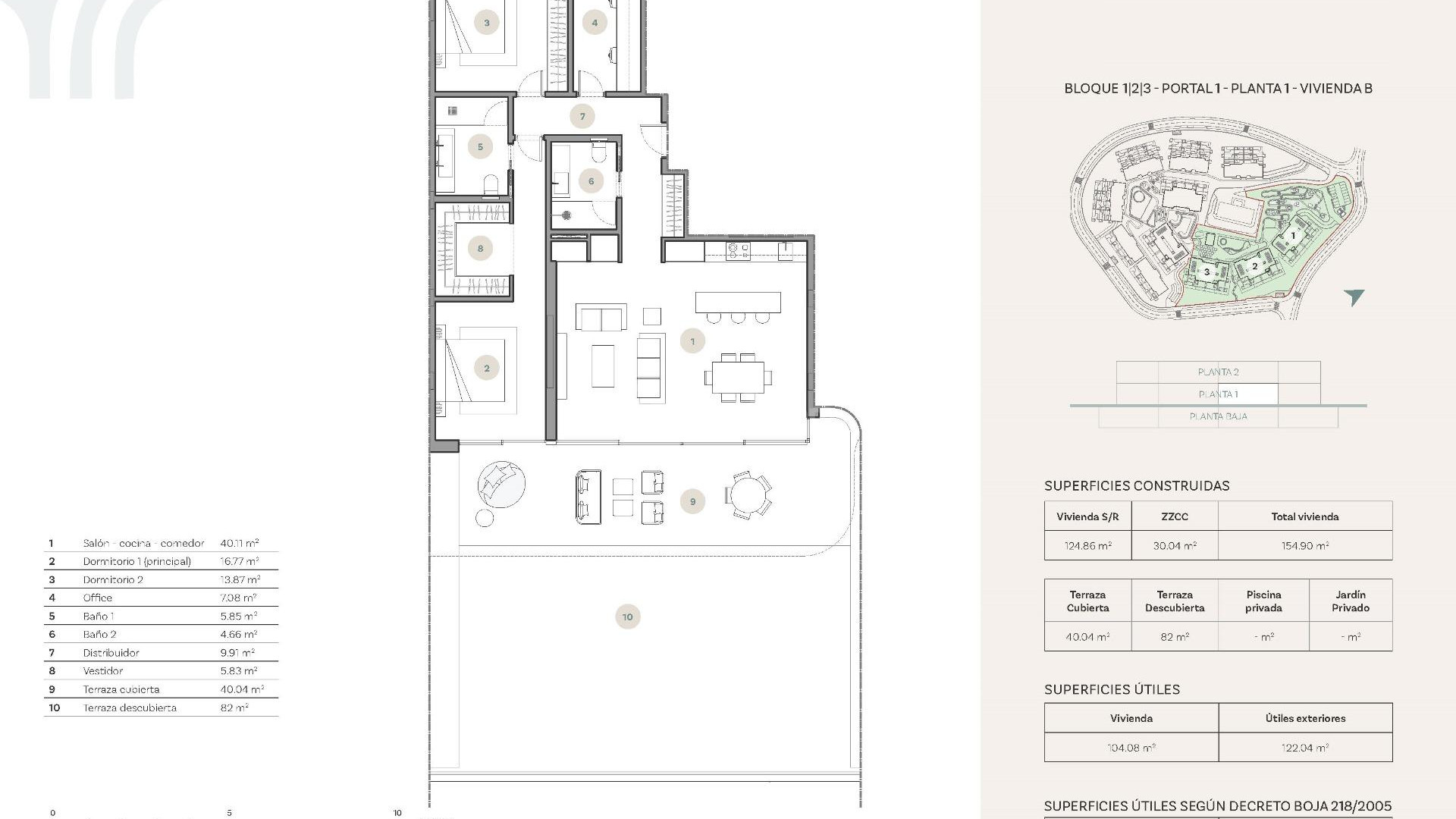 New Build - Lägenhet -
Casares - Finca Cortesín