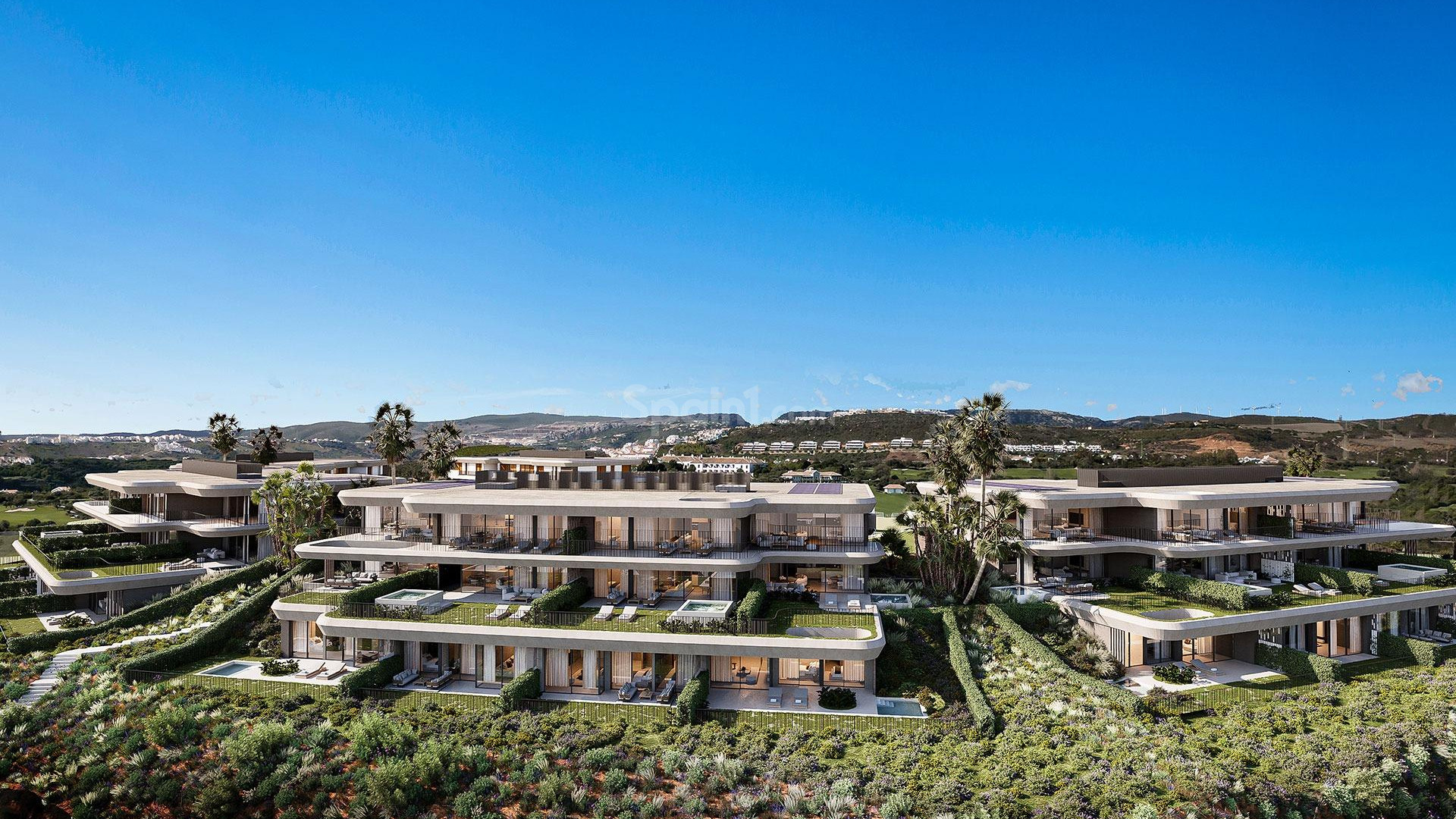 New Build - Lägenhet -
Casares - Finca Cortesín