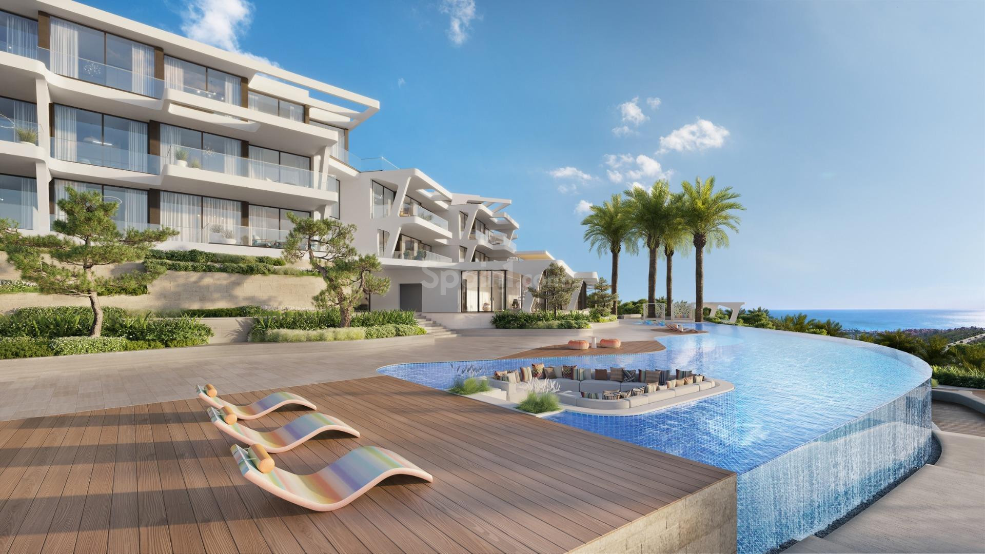 New Build - Lägenhet -
Casares - Finca Cortesín