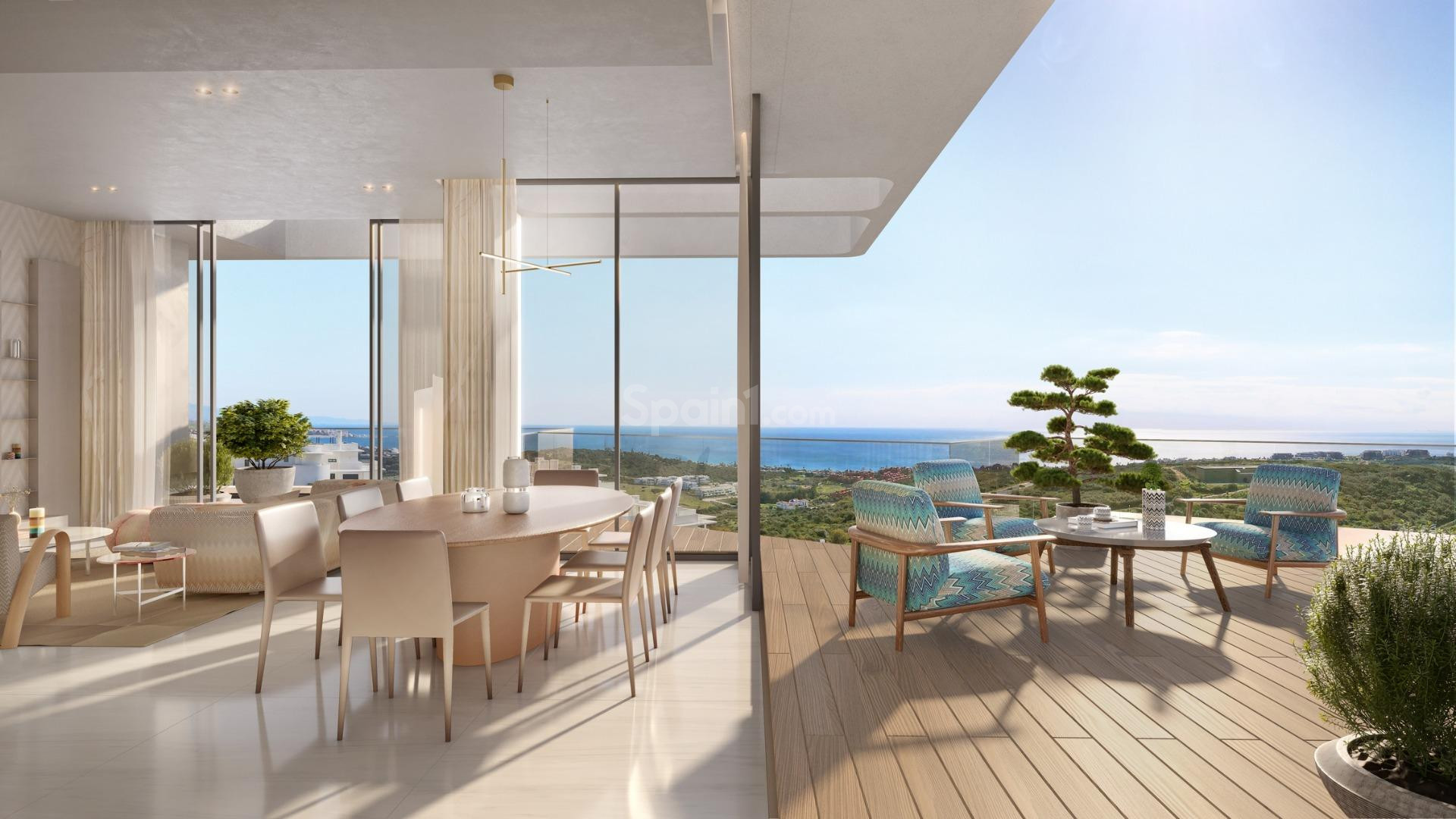 New Build - Lägenhet -
Casares - Finca Cortesín