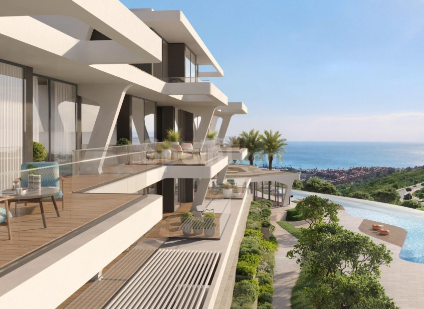 New Build - Lägenhet -
Casares - Finca Cortesín