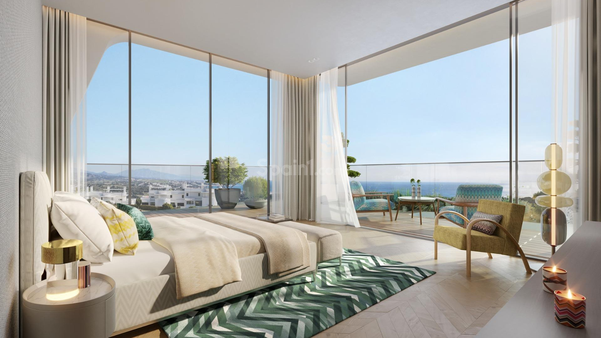 New Build - Lägenhet -
Casares - Finca Cortesín