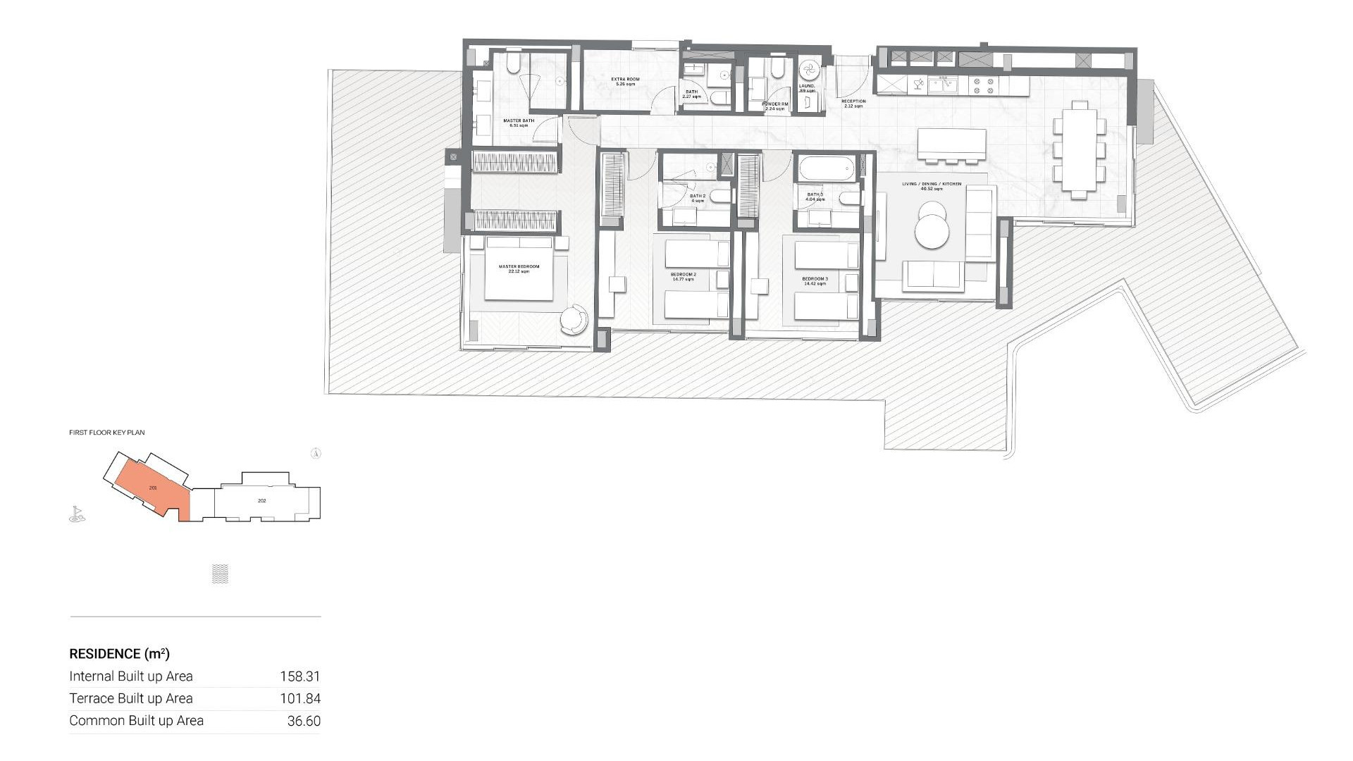 New Build - Lägenhet -
Casares - Finca Cortesín
