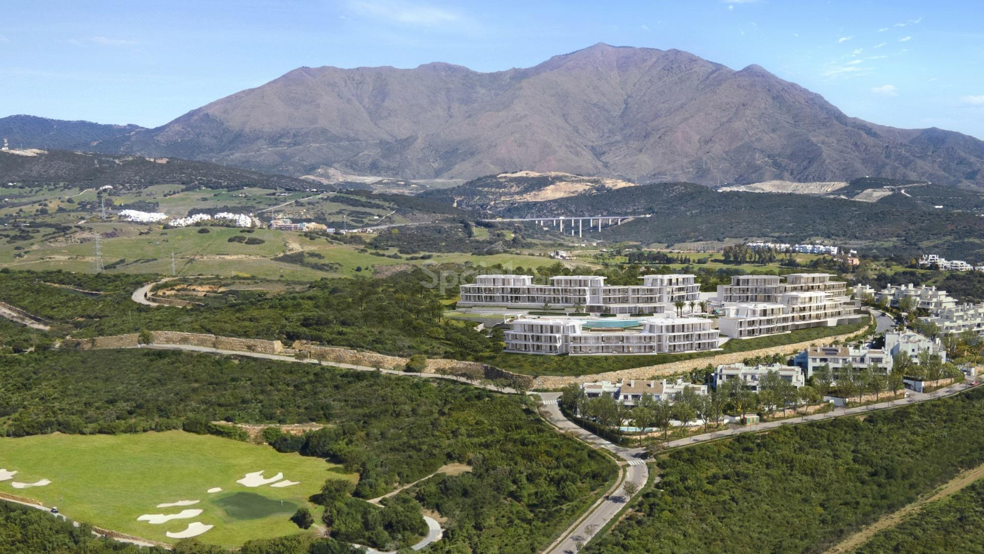 New Build - Lägenhet -
Casares - Finca Cortesín