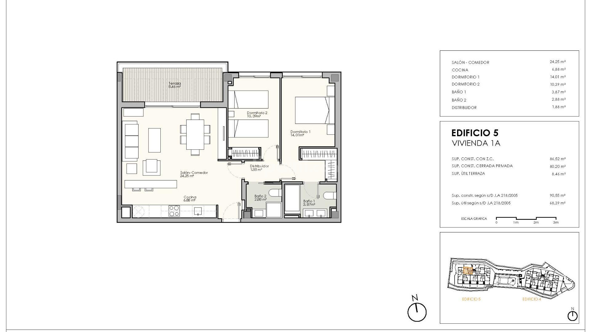 New Build - Lägenhet -
Casares - Manilva - San Luís De Sabinillas