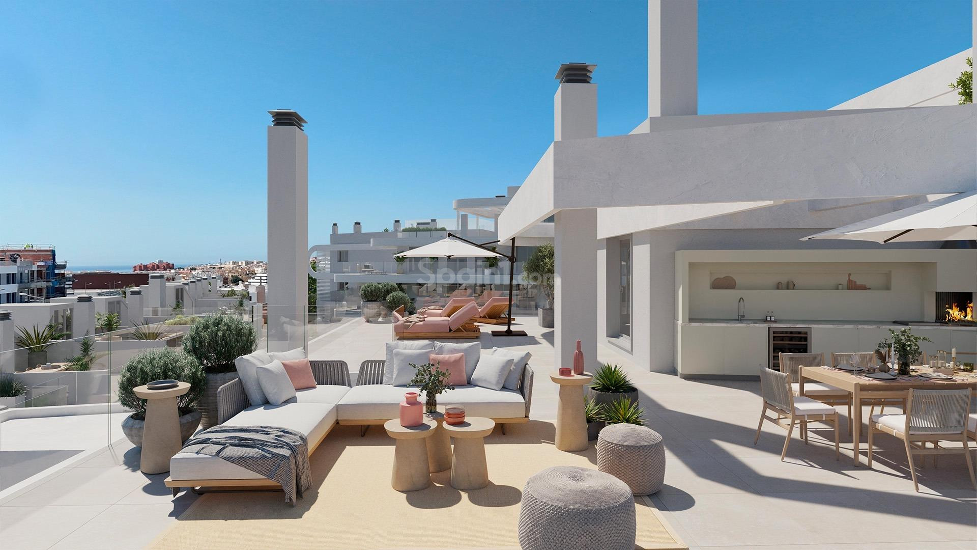 New Build - Lägenhet -
Estepona - Polideportivo