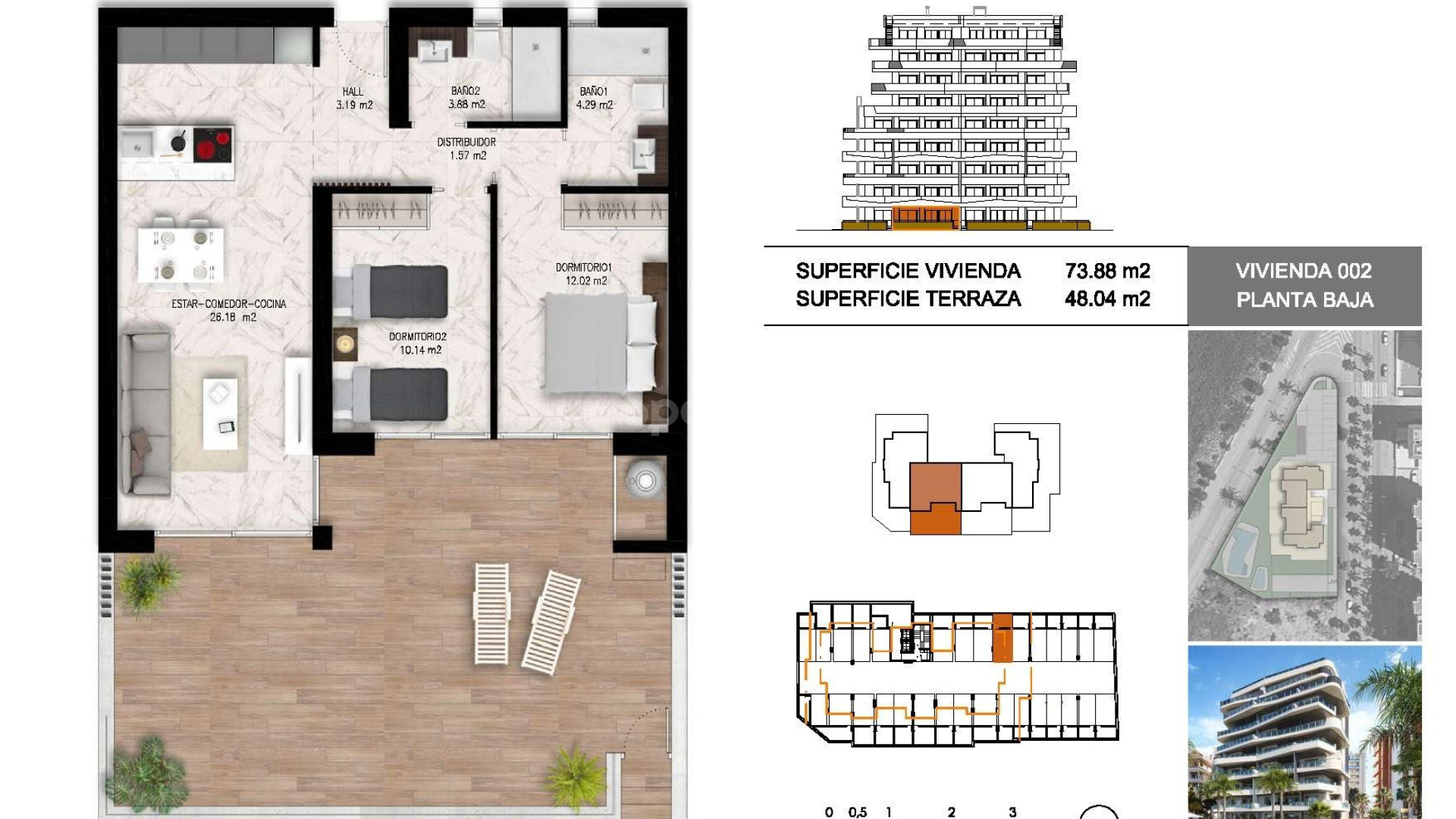 New Build - Lägenhet -
Guardamar del Segura