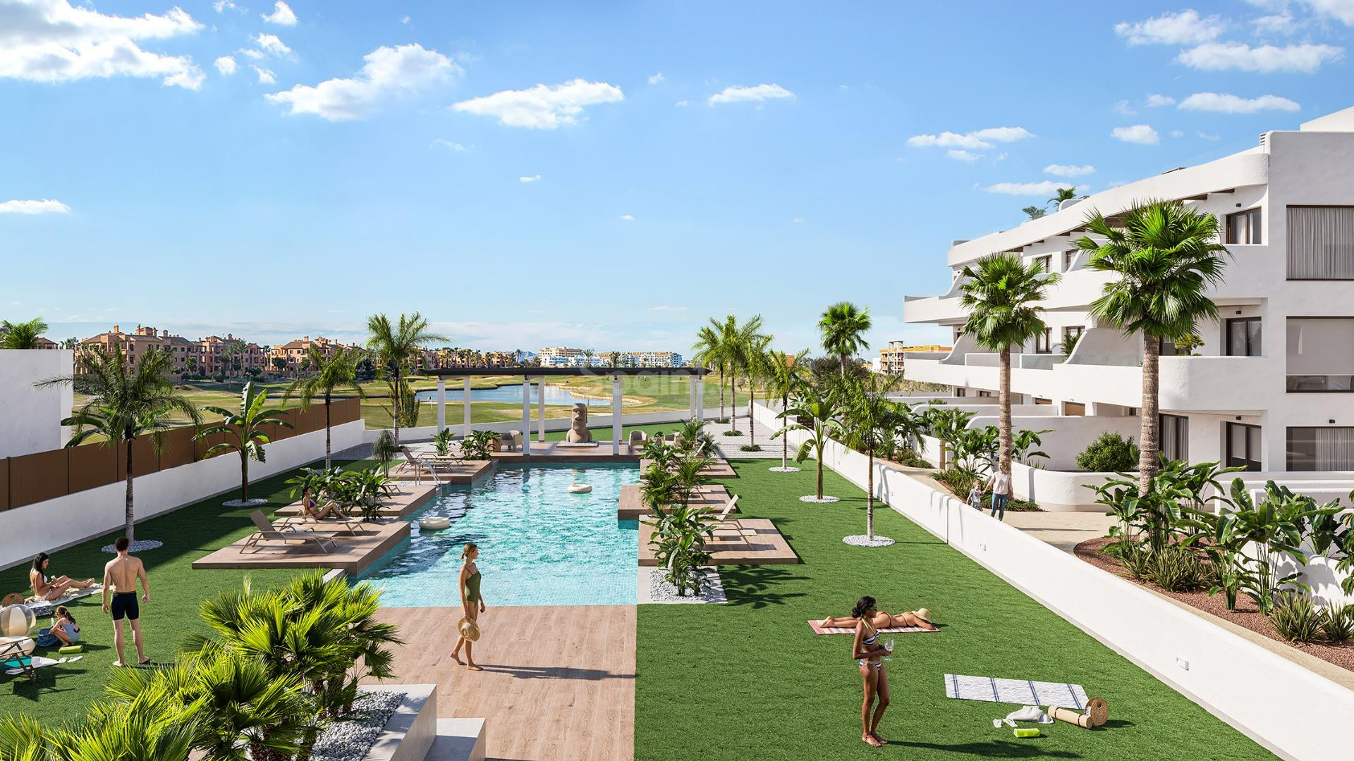 New Build - Lägenhet -
Los Alcázares - La Serena Golf